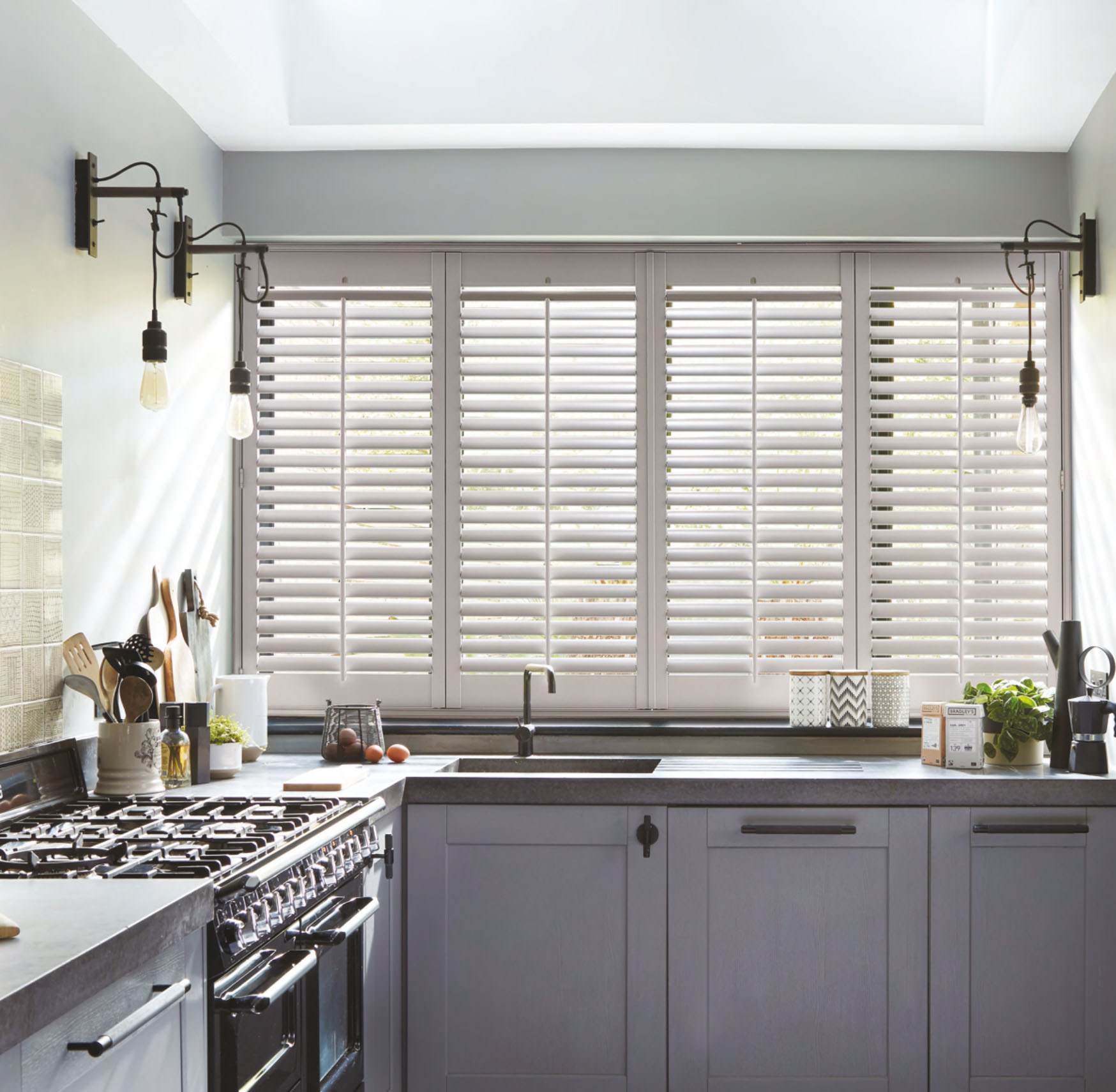 Made to measure Plantation shutters supplied and fitted by The Valley Shutter Co West Yorkshire and North West England.